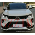 Fortuner 2021 kits de cuerpo de rejilla del parachoques trasero delantero